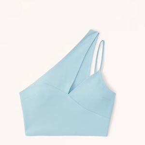 Abercrombie Women's Asymmetrical One-Shoulder Set Top NEVER WORN